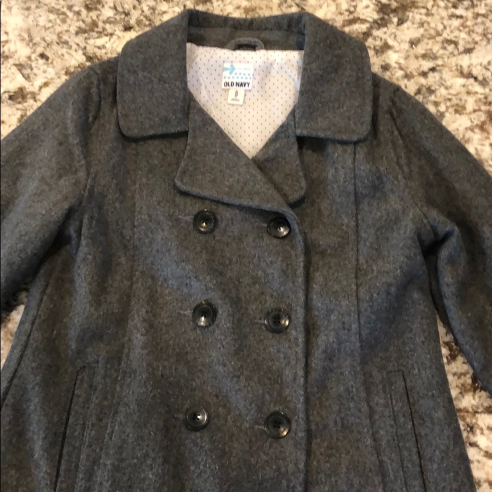 Girl’s XL (14) wool blend Peacoat